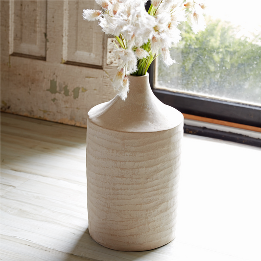 Recycled Paper Chalk Vase 18"H -Ship Only