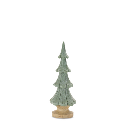 Glittered Pine Tree (Set of 3)