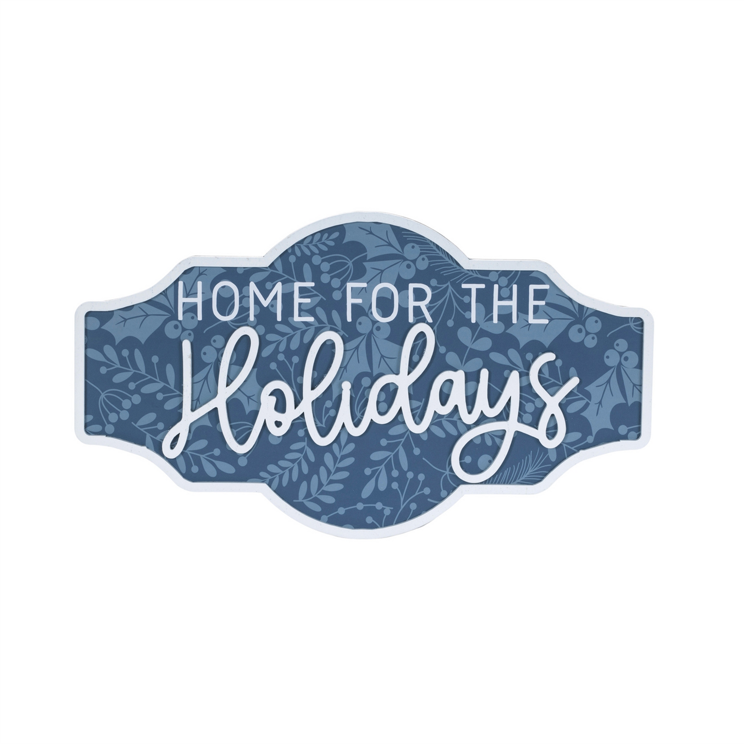 Wood Christmas Sentiment Sign (Set of 2)