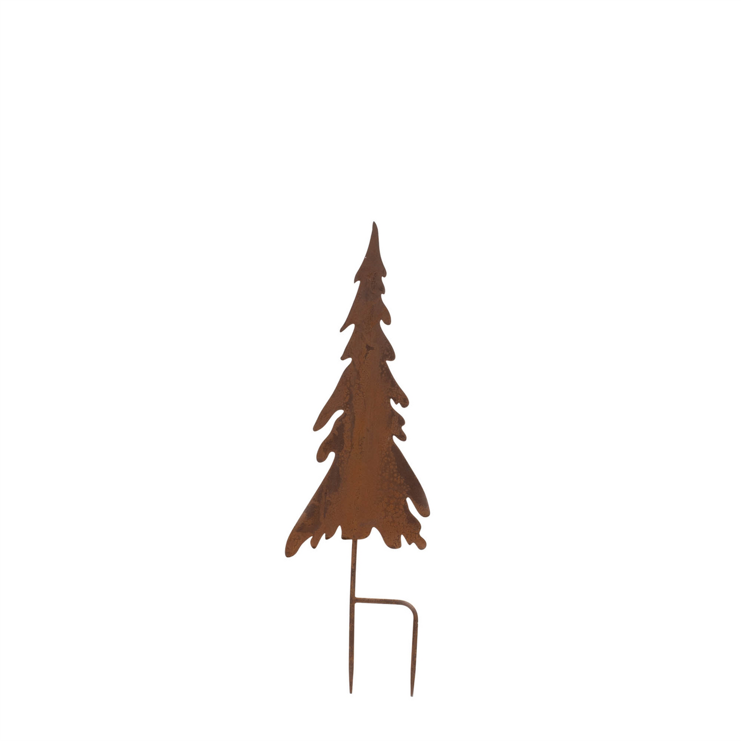 Rusted Iron Pine Tree Stake (Set of 3) -Ship Only