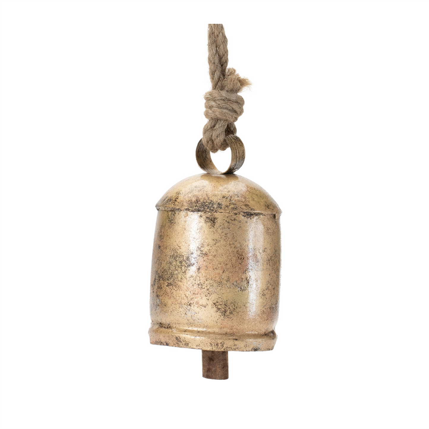 Distressed Metal Bell Ornament (Set of 2) -Ship Only