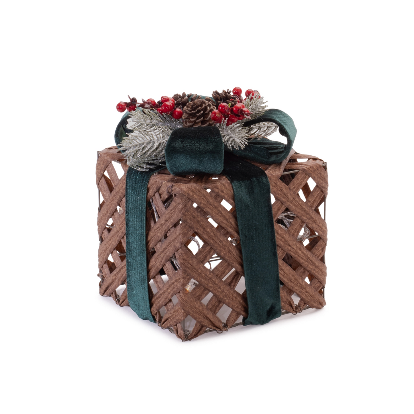 LED Woven Packages with Bow Arrangement (Set of 3)