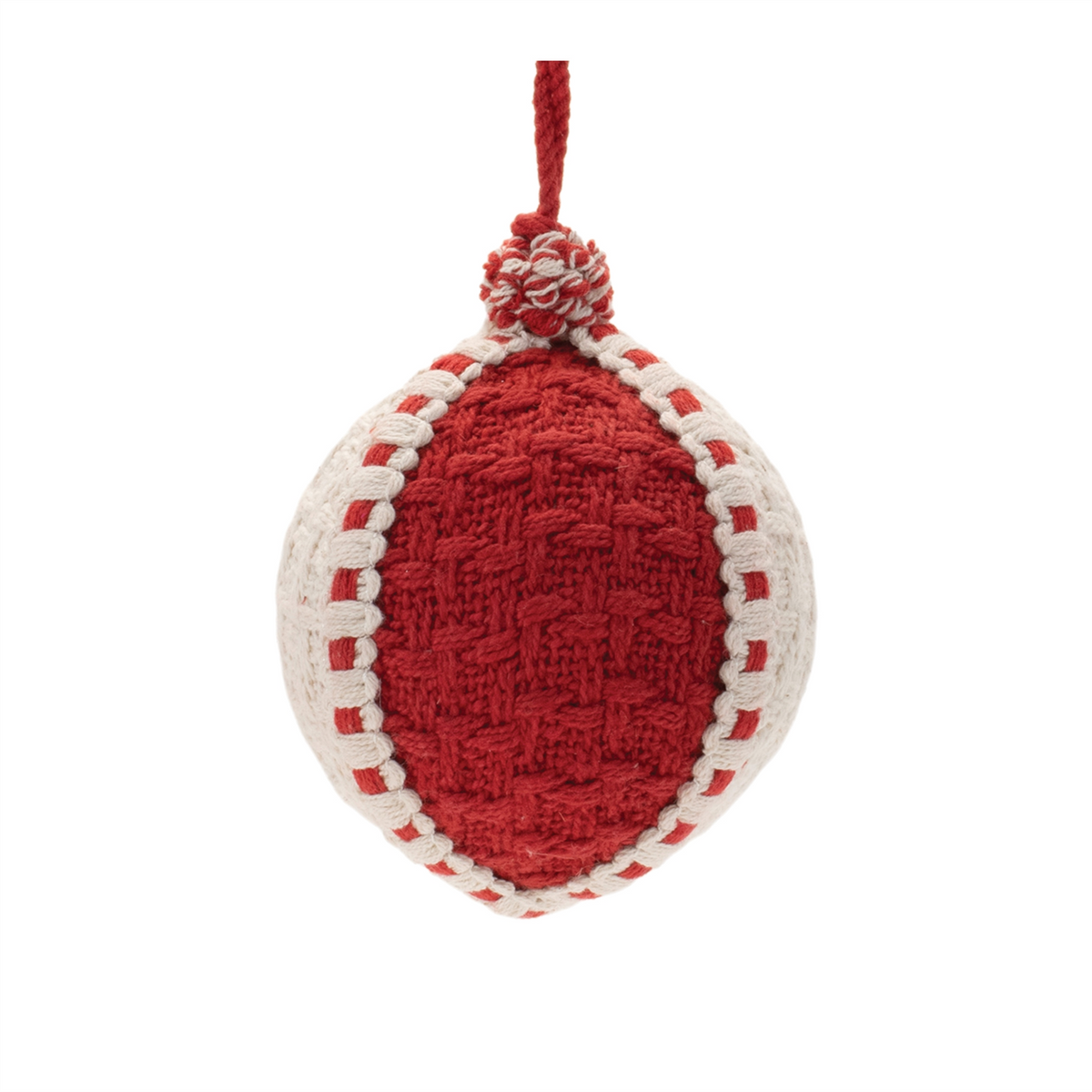 Woven Ball Ornament (Set of 4)