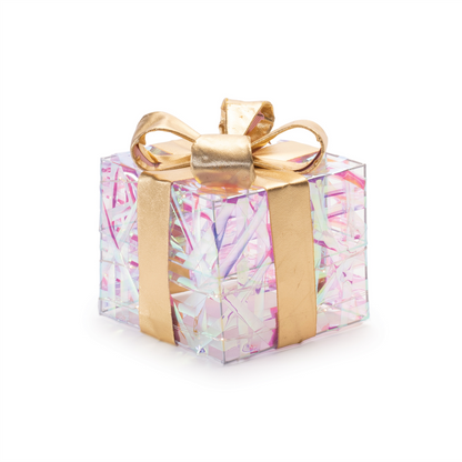 LED Woven Packages with Bow (Set of 3)