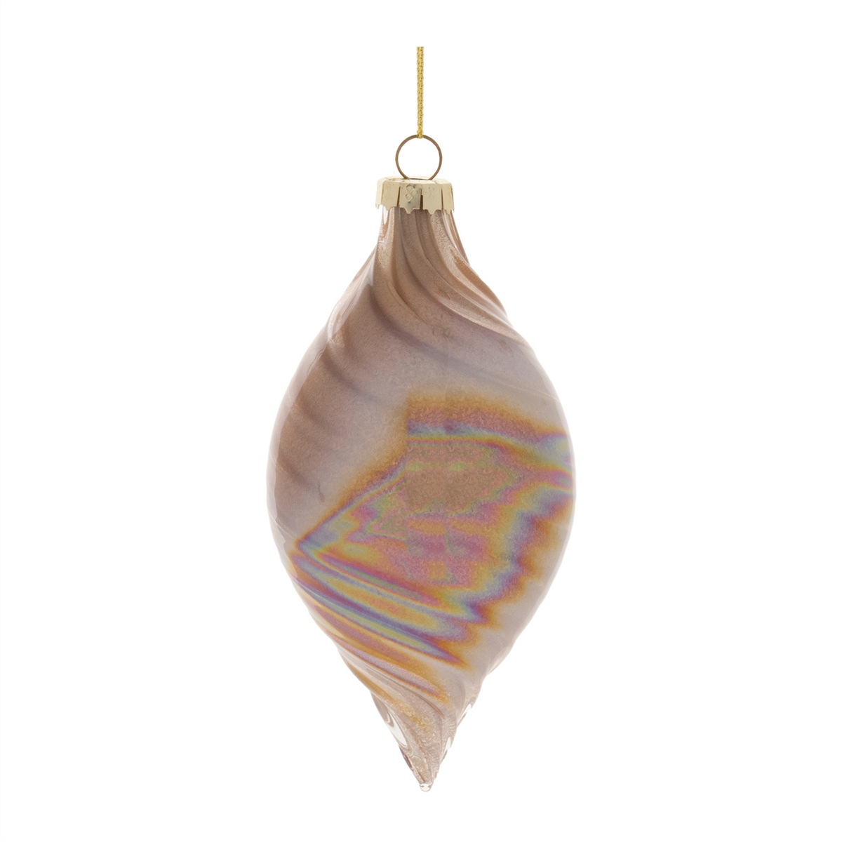 Ornament (Set of 12) 3"D, 5"H Glass -Ship Only