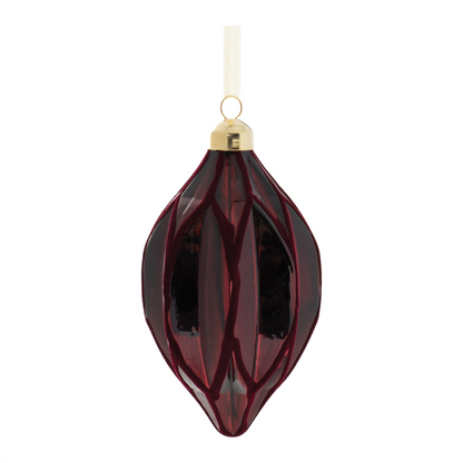 Velvet Glass Ornament (Set of 6)