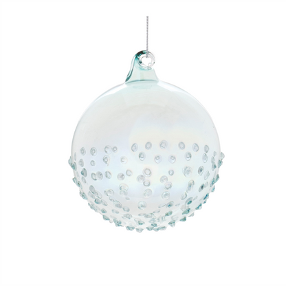 Iridescent Glass Ball Ornament (Set of 12)