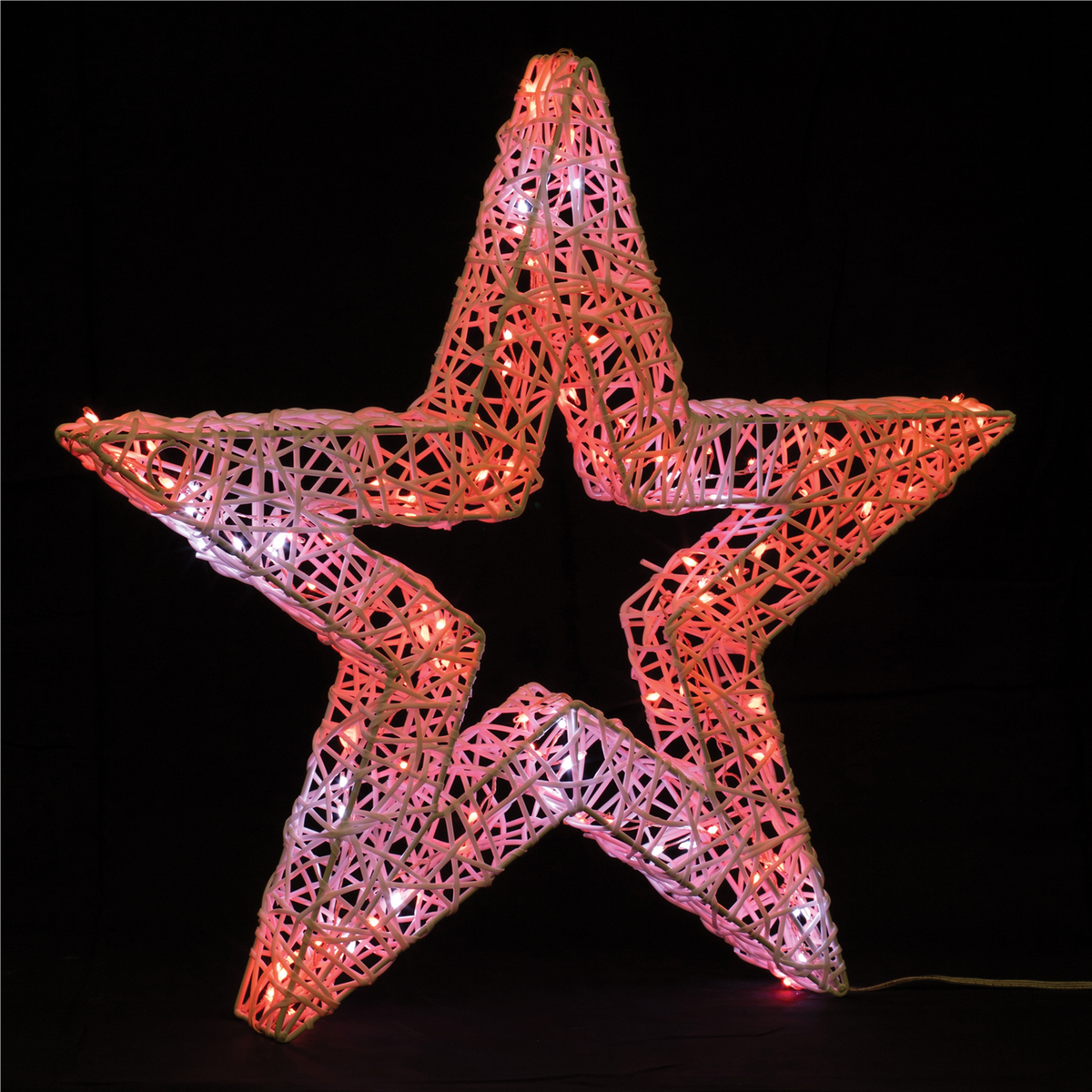 Multicolor LED Star 22.5"H