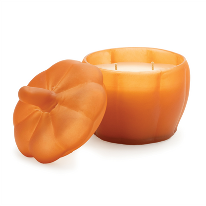 Pumpkin Chai Glass Candle – Set of 2