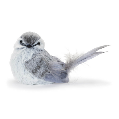 Feathered Bird Shelf Sitter (Set of 12)