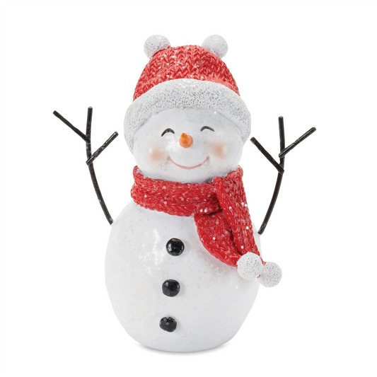 Holiday Snowman Figurine (Set of 3) -Ship Only