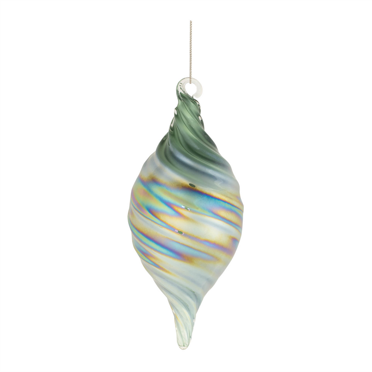 Ornament (Set of 12) 4"D, 6"H Glass -Ship Only