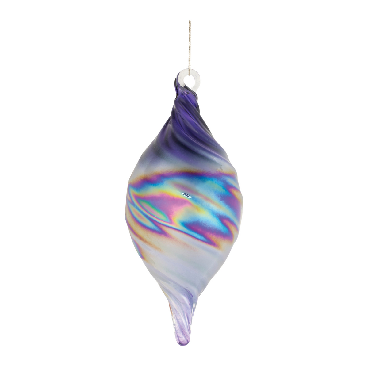 Ornament (Set of 12) 4"D, 6"H Glass -Ship Only