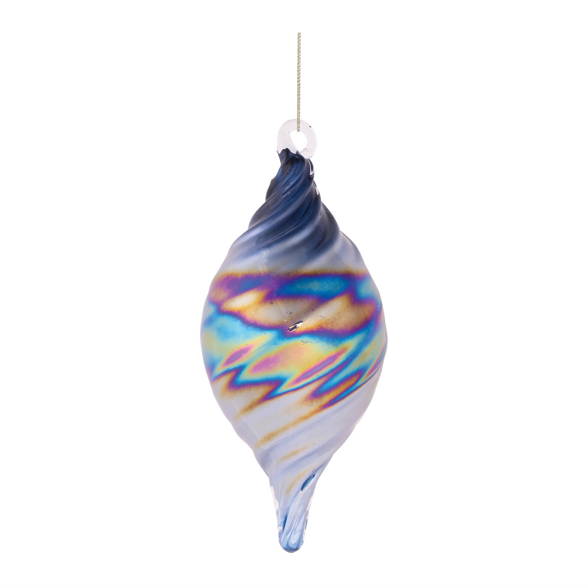 Ornament (Set of 12) 3.5"D, 6"H Glass -Ship Only