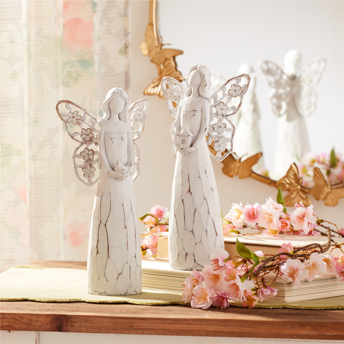 Butterfly Wing Angel Figurine (Set of 4) -Ship Only