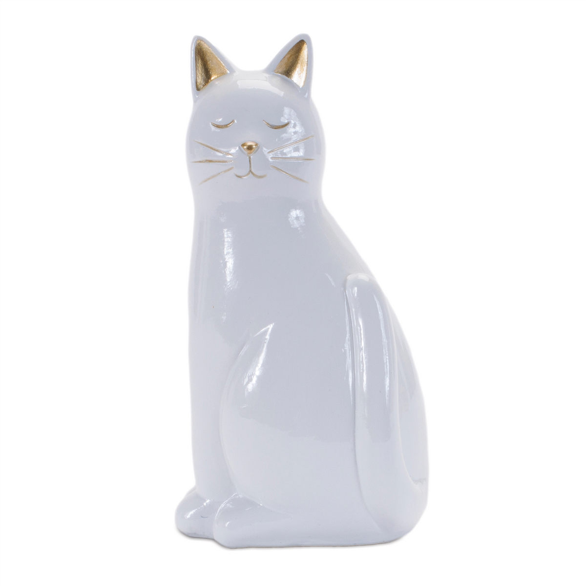Sitting Cat Figurine (Set of 6) -Ship Only