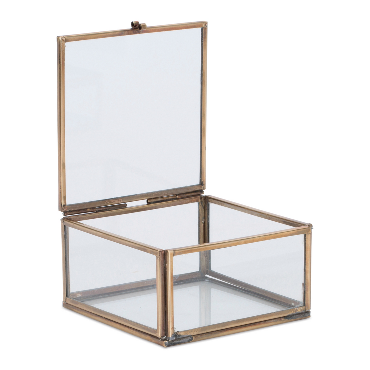 Decorative Glass Box (Set of 2) -Ship Only