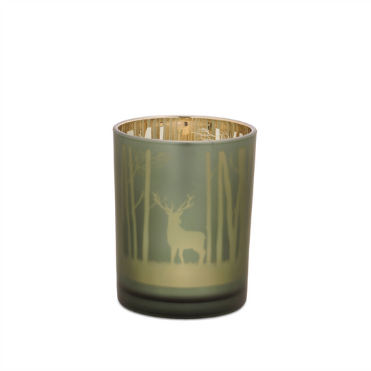 Mossy Oak Deer Candle Holder (Set of 2) -Ship Only