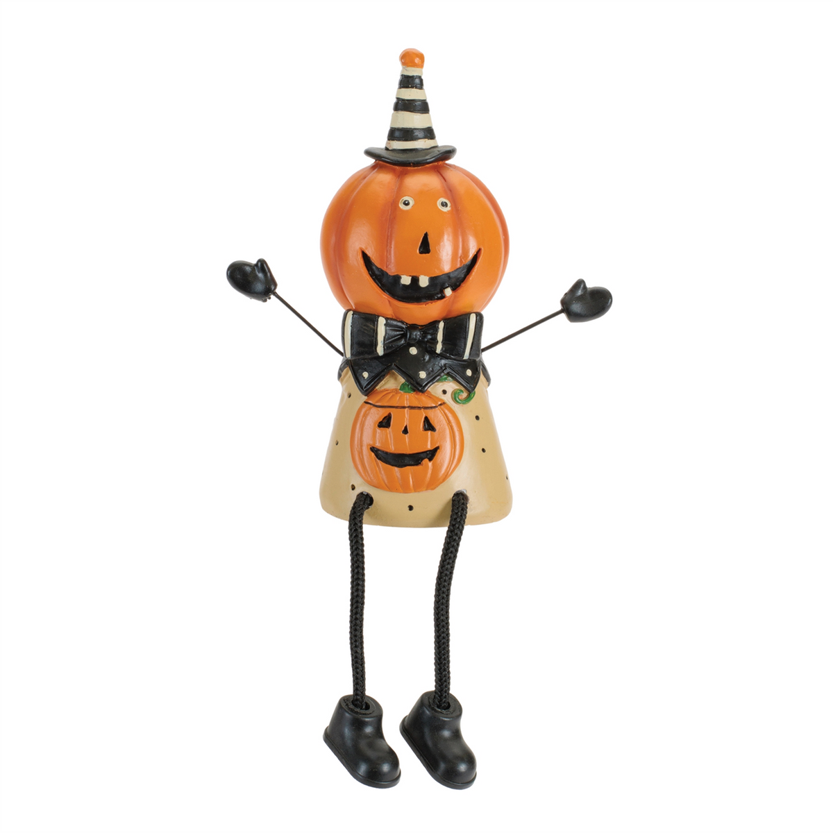 Jack o Lantern Shelf Sitter (Set of 3) -Ship Only