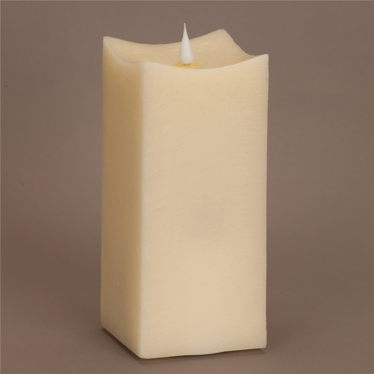 Simplux LED Squared Candle with Moving Flame and Remote (Set of 2) -Ship Only
