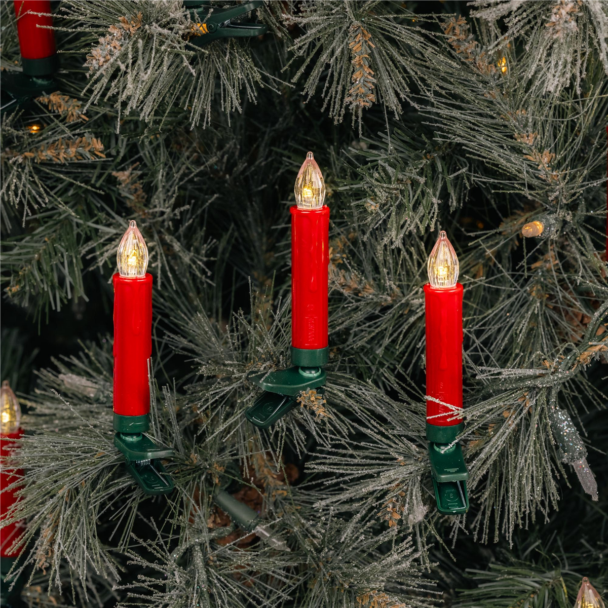 LED Clip on Taper Candle with Remote (Set of 24)