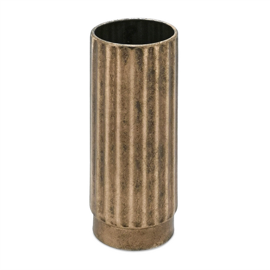 Vase (Set of 2) 9.25"H, 11"H Iron -Ship Only