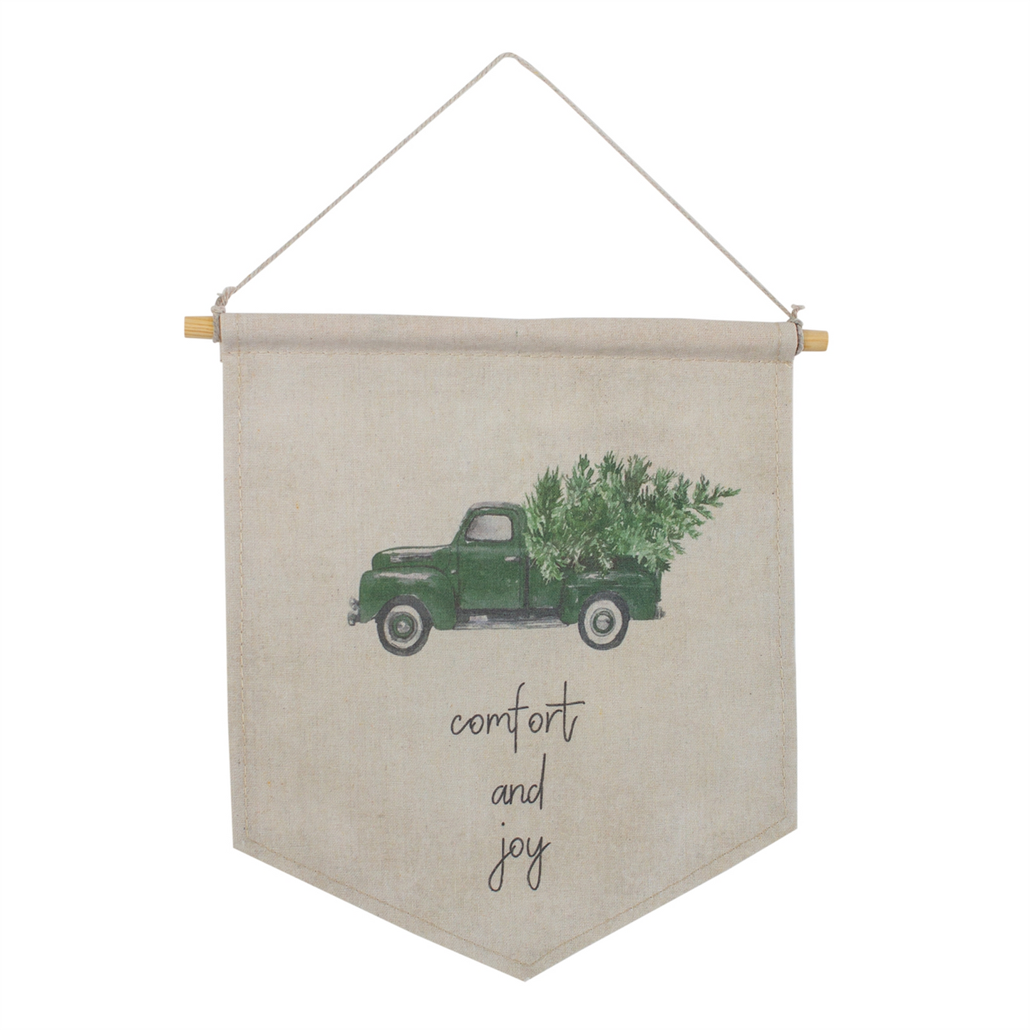 Canvas Christmas Banner (Set of 2) -Ship Only