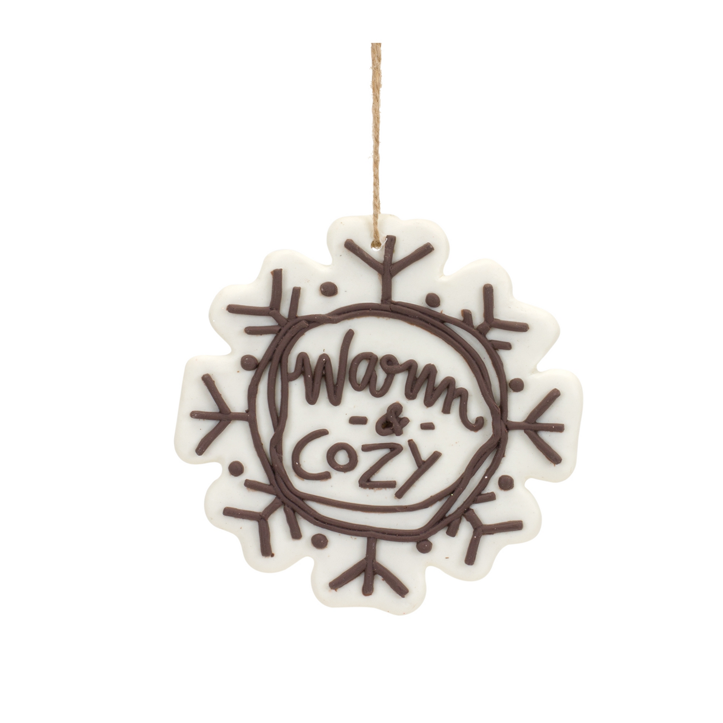Cut Cookie Design Snowflake Ornament (Set of 12) -Ship Only