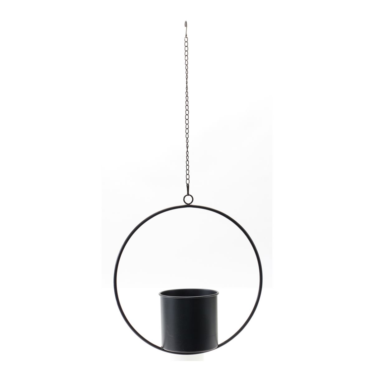 Modern Hanging Planter with Frame (Set of 2) -Ship Only