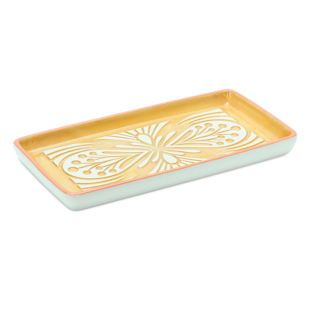 Ornamental Ceramic Tray (Set of 6) -Ship Only