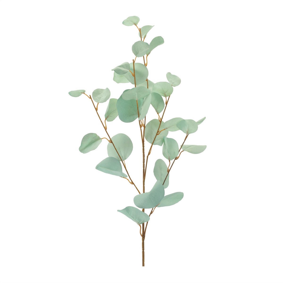 Blue Silver Dollar Eucalyptus Leaf Spray (Set of 6) -Ship Only