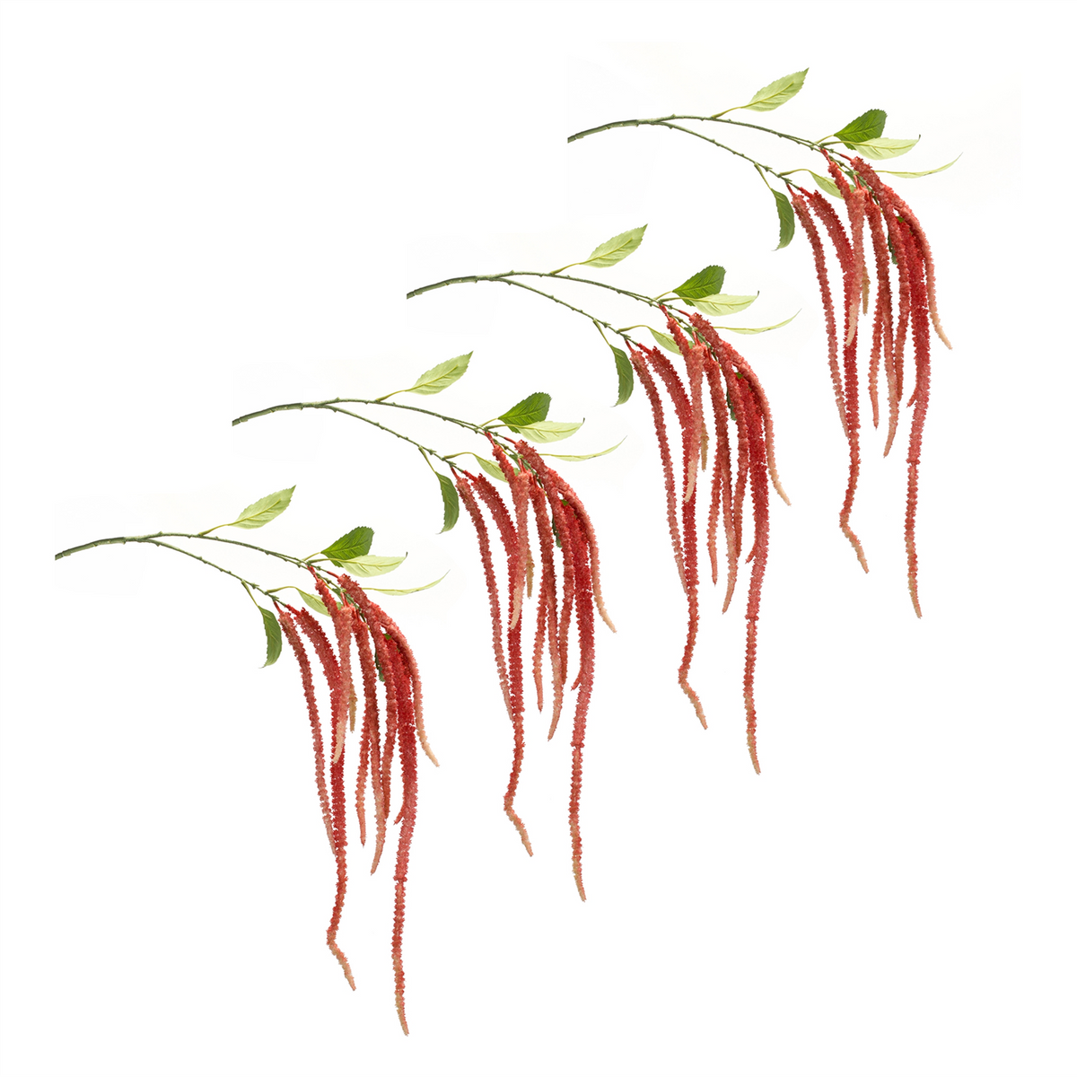 Amaranthus Stem (Set of 4) 53.25”H Plastic/Polyester -Ship Only