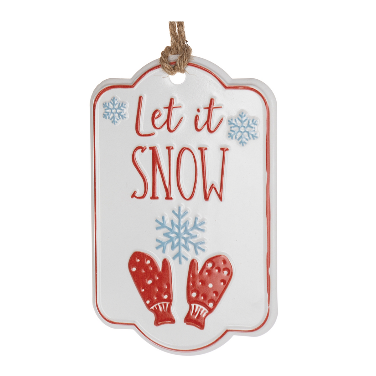 Holiday Sentiment Tag Ornament (Set of 12) -Ship Only