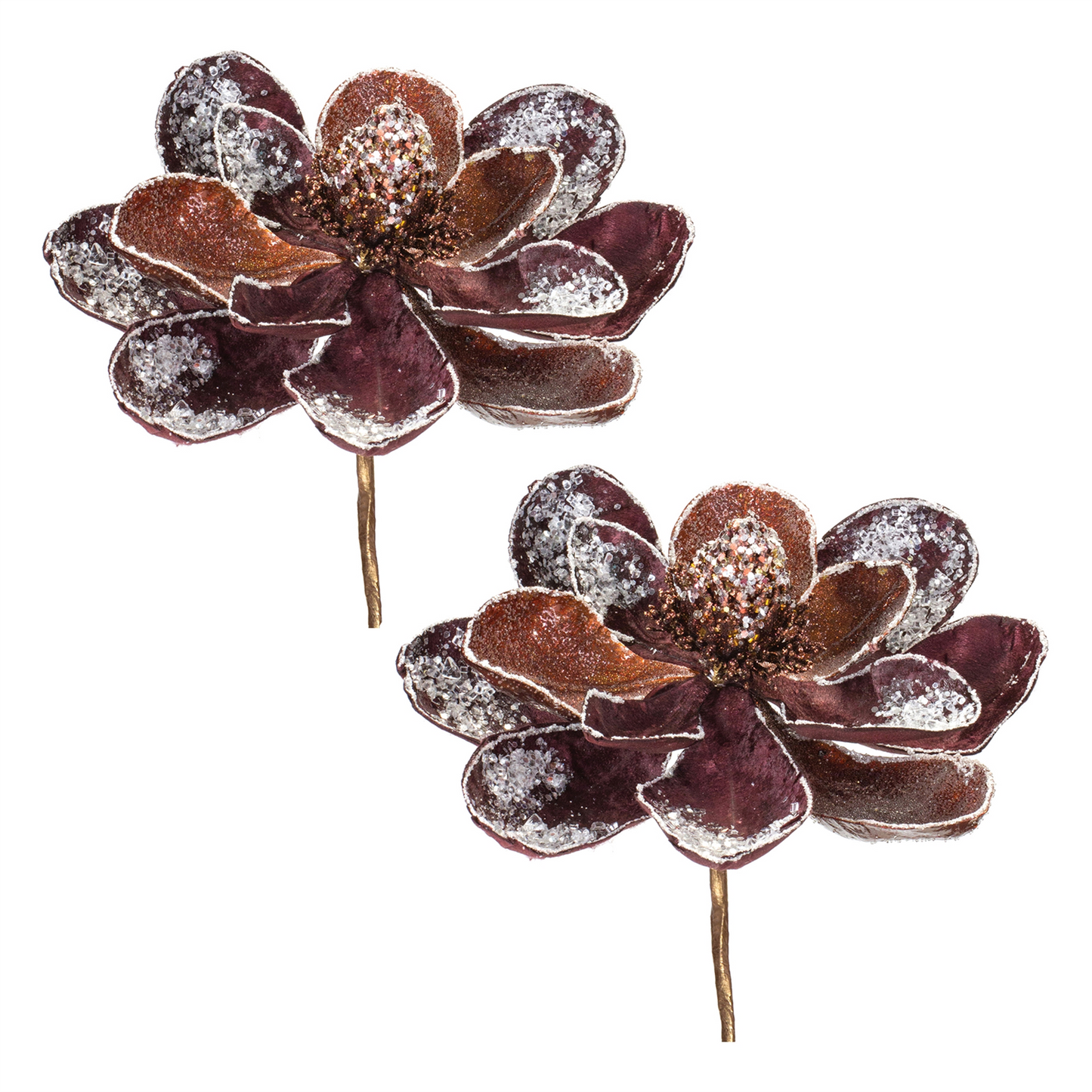 Magnolia Stem (Set of 2) 19”H Polyester -Ship Only