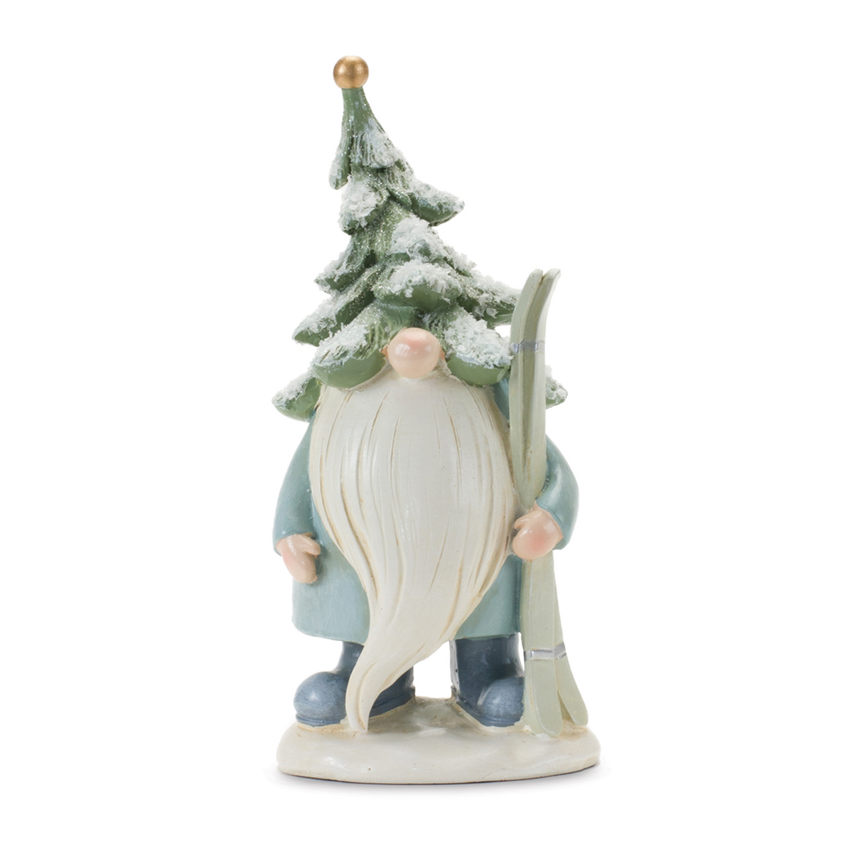Gnome w/Skis and Skates (Set of 3) 7.25”H Resin -Ship Only