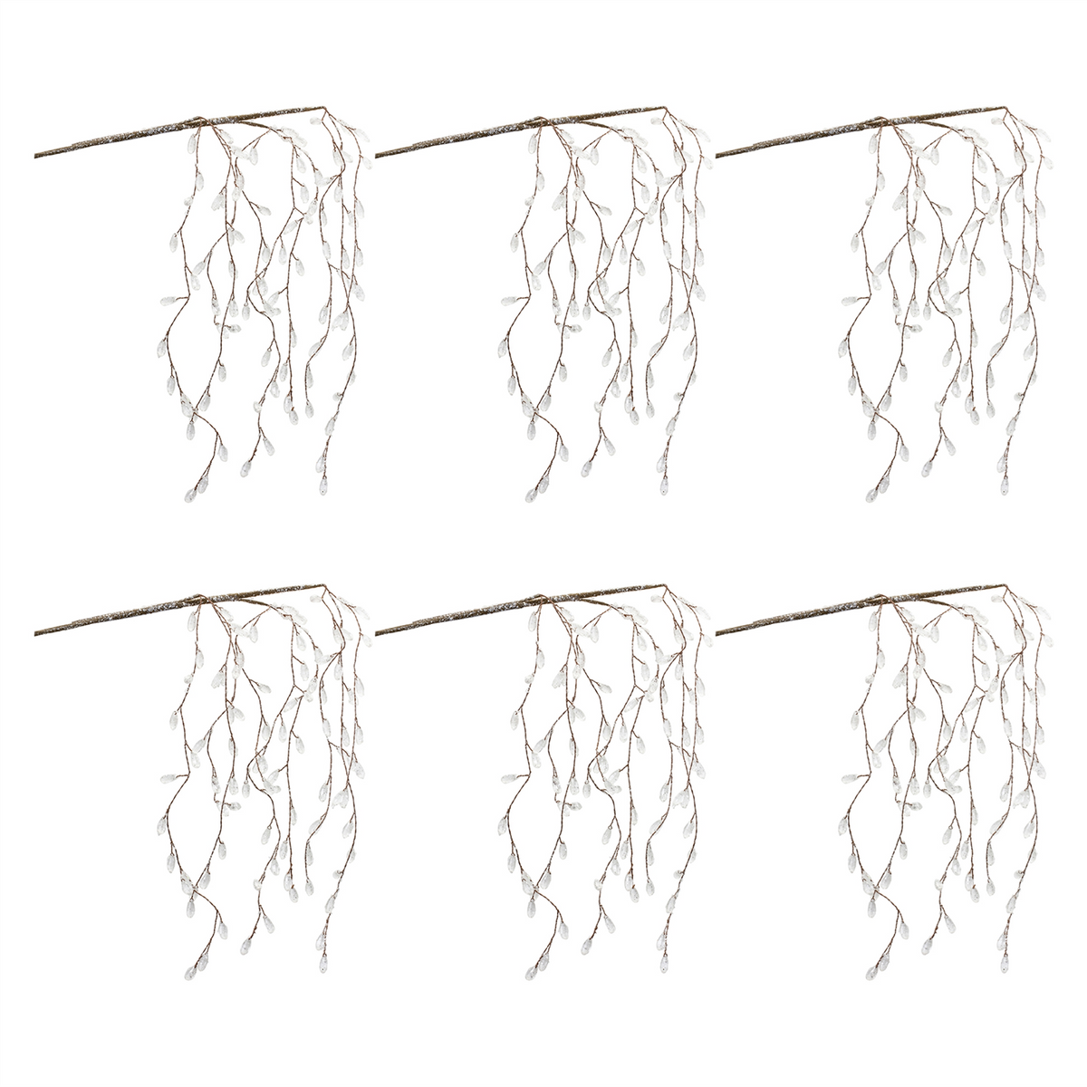 Icy Hanging Branch (Set of 6) -Ship Only