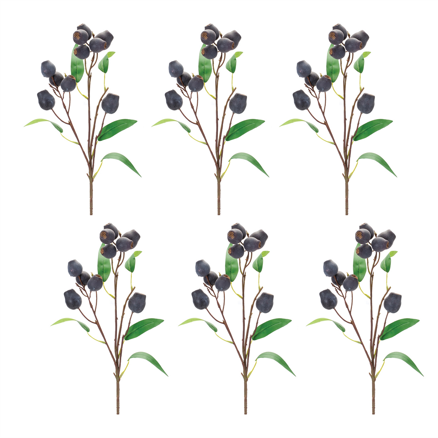 Plum Pod Spray (Set of 6) -Ship Only