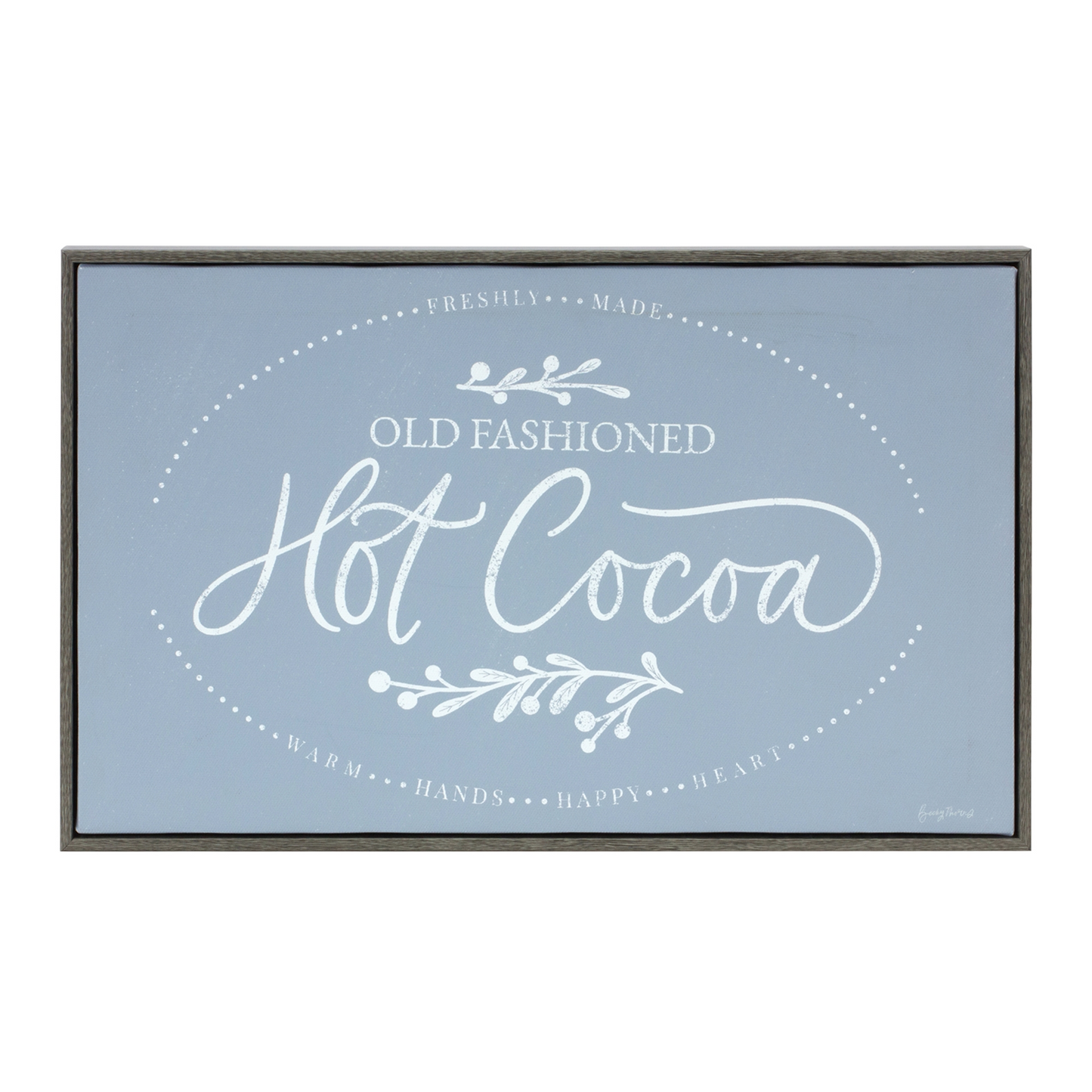 Winter Cookies and Cocoa Wall Sign (Set of 2) -Ship Only