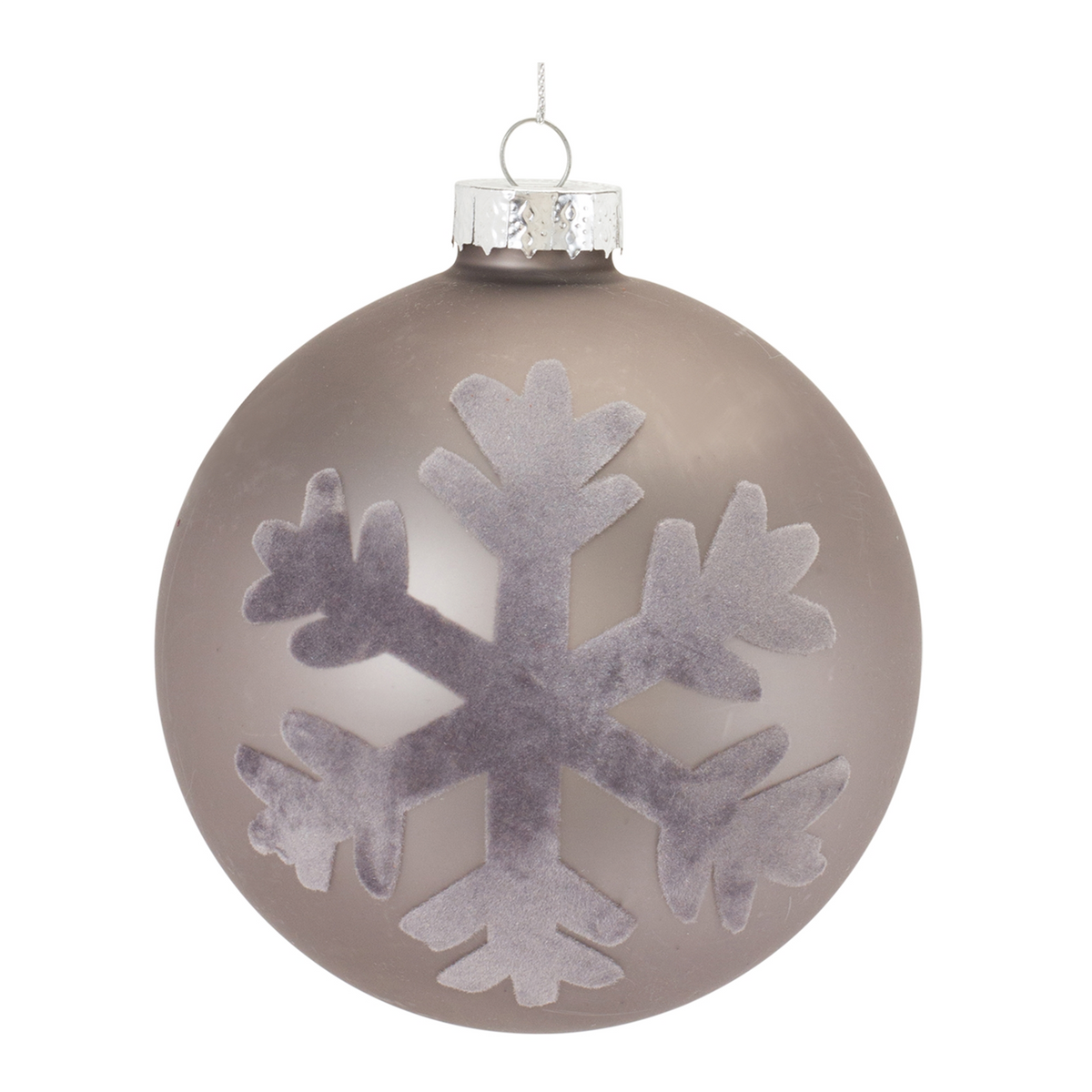 Snowflake Ball Ornament (Set of 6) -Ship Only