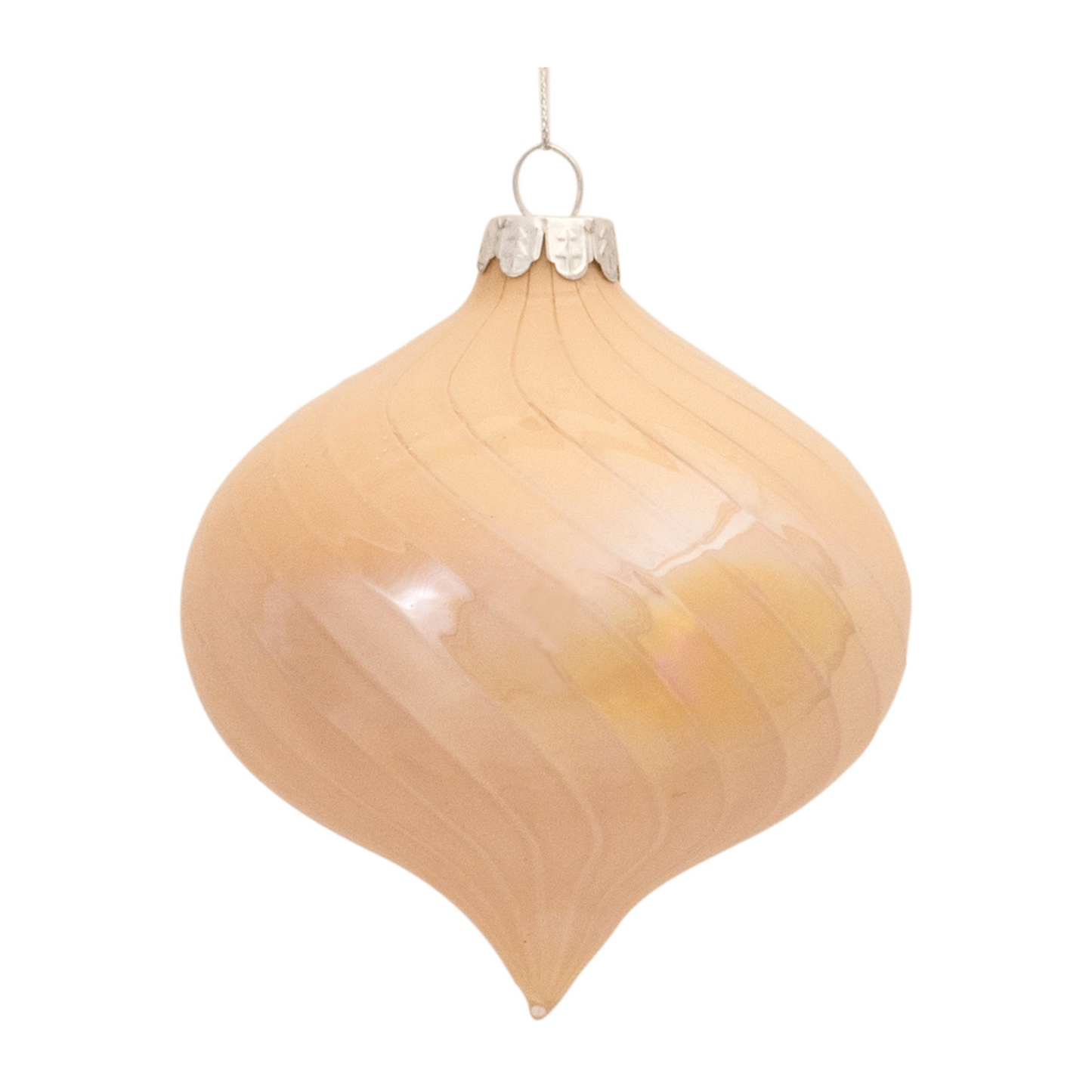 Irredescent Glass Ornament (Set of 6) -Ship Only