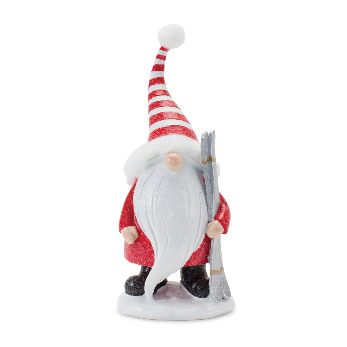 Winter Sport Gnome (Set of 3) 7"H, 8"H, 8.5"H Resin -Ship Only