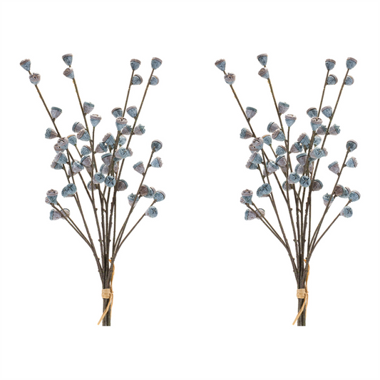 Winter Berry Pod Bundle (Set of 2) -Ship Only
