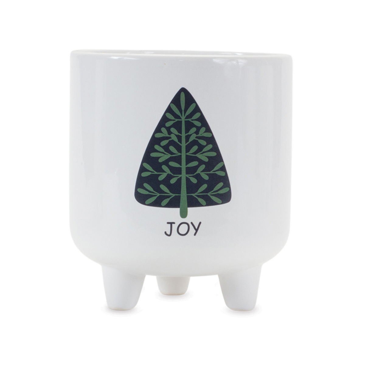 Footed Pine Tree Planter (Set of 3) -Ship Only