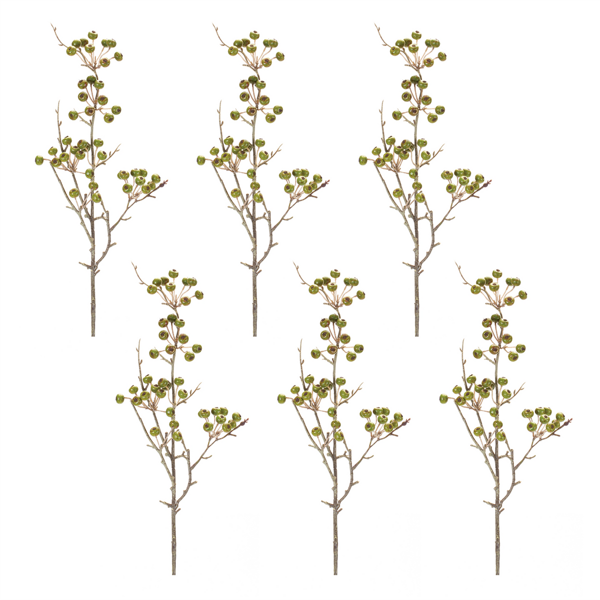 Winter Berry Pod Spray (Set of 12) -Ship Only