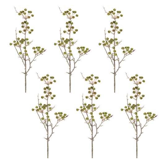 Winter Berry Pod Spray (Set of 12) -Ship Only