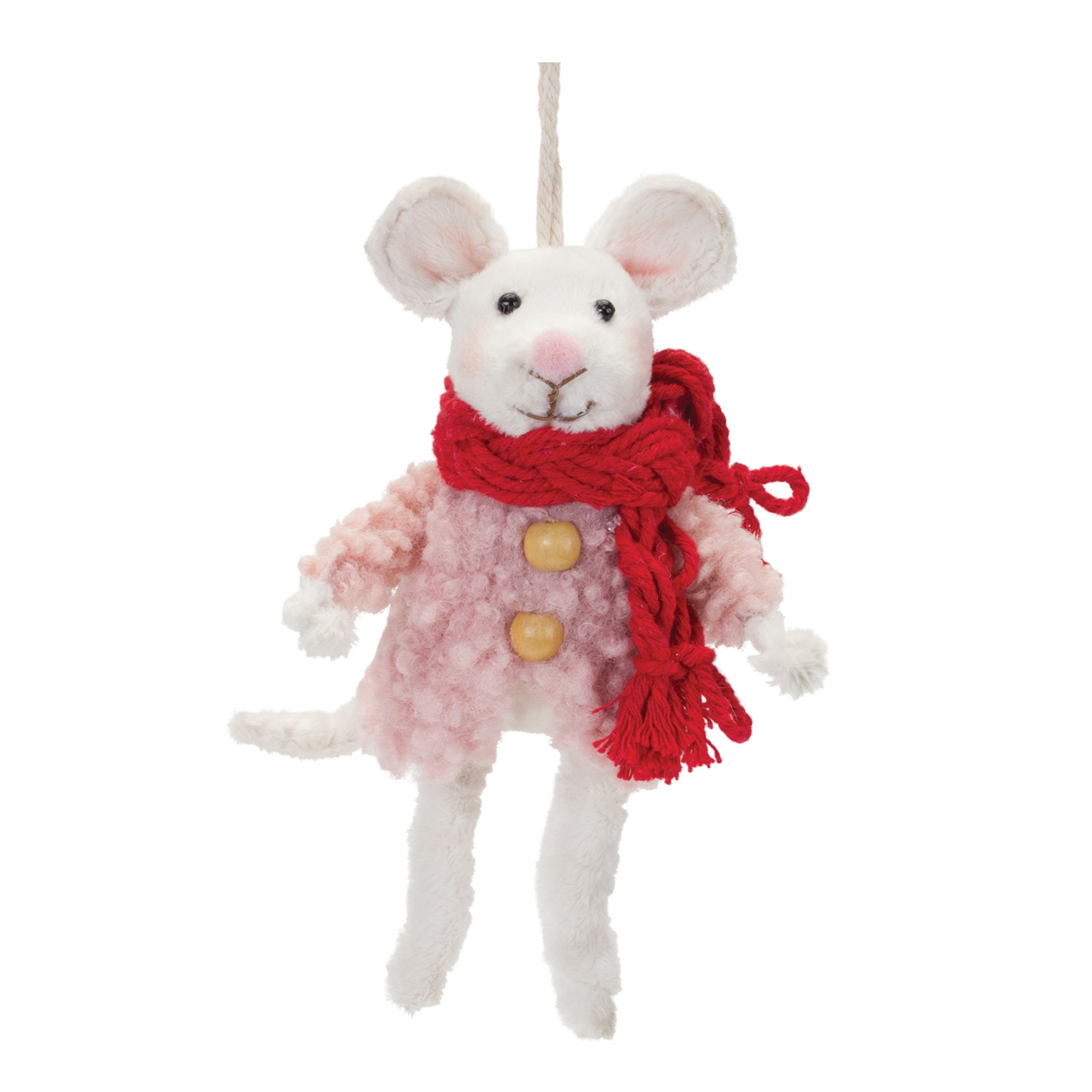 Winter Mouse Ornament (Set of 6) -Ship Only