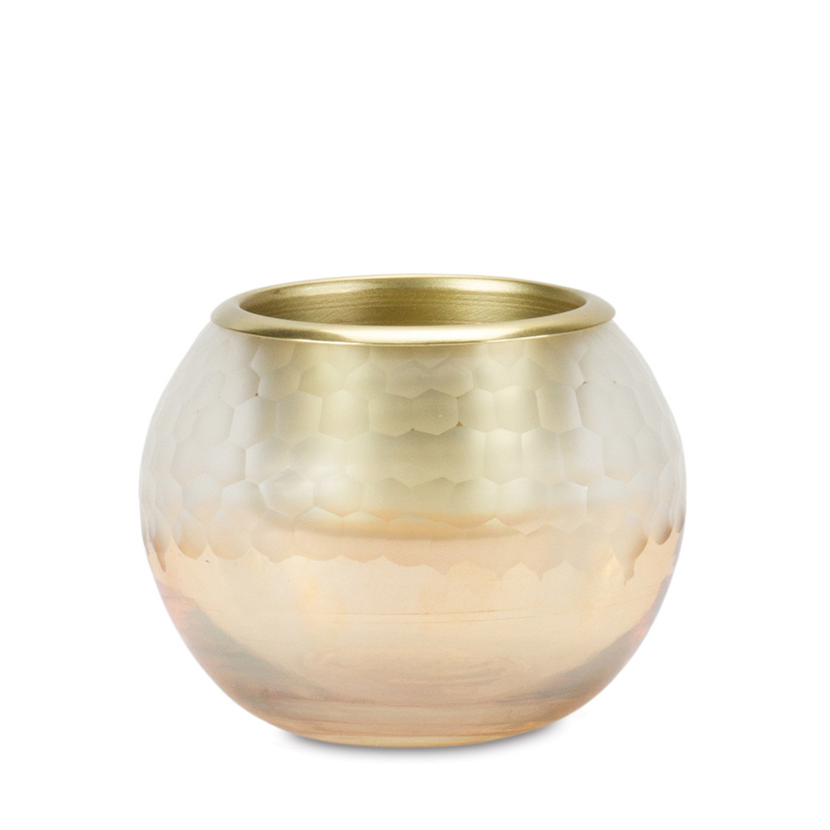 Ombre Glass Votive Candle Holder (Set of 2) -Ship Only
