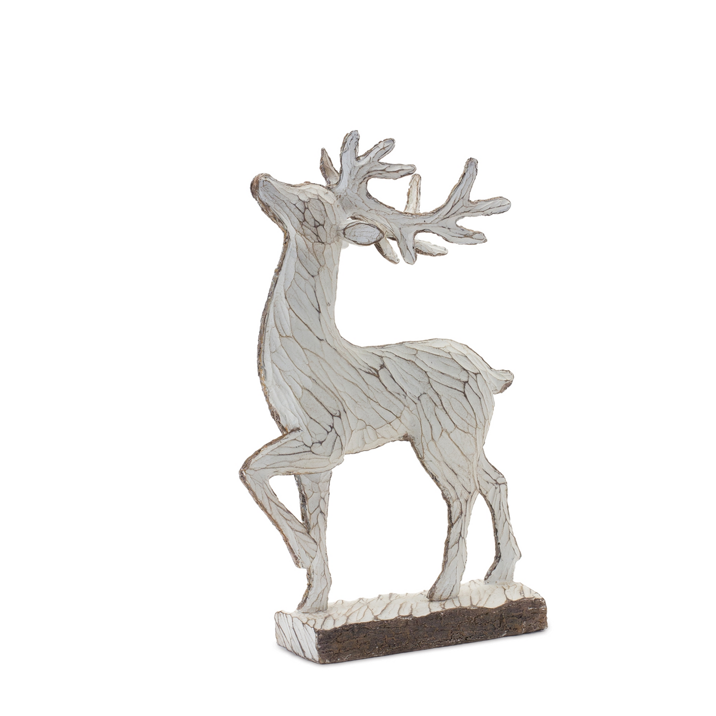Carved Deer Decor (Set of 2) -Ship Only