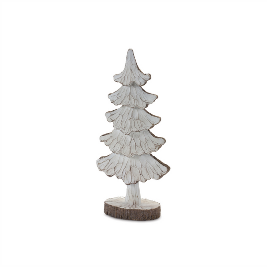 Tree (Set of 2) 13"H, 16"H Resin -Ship Only