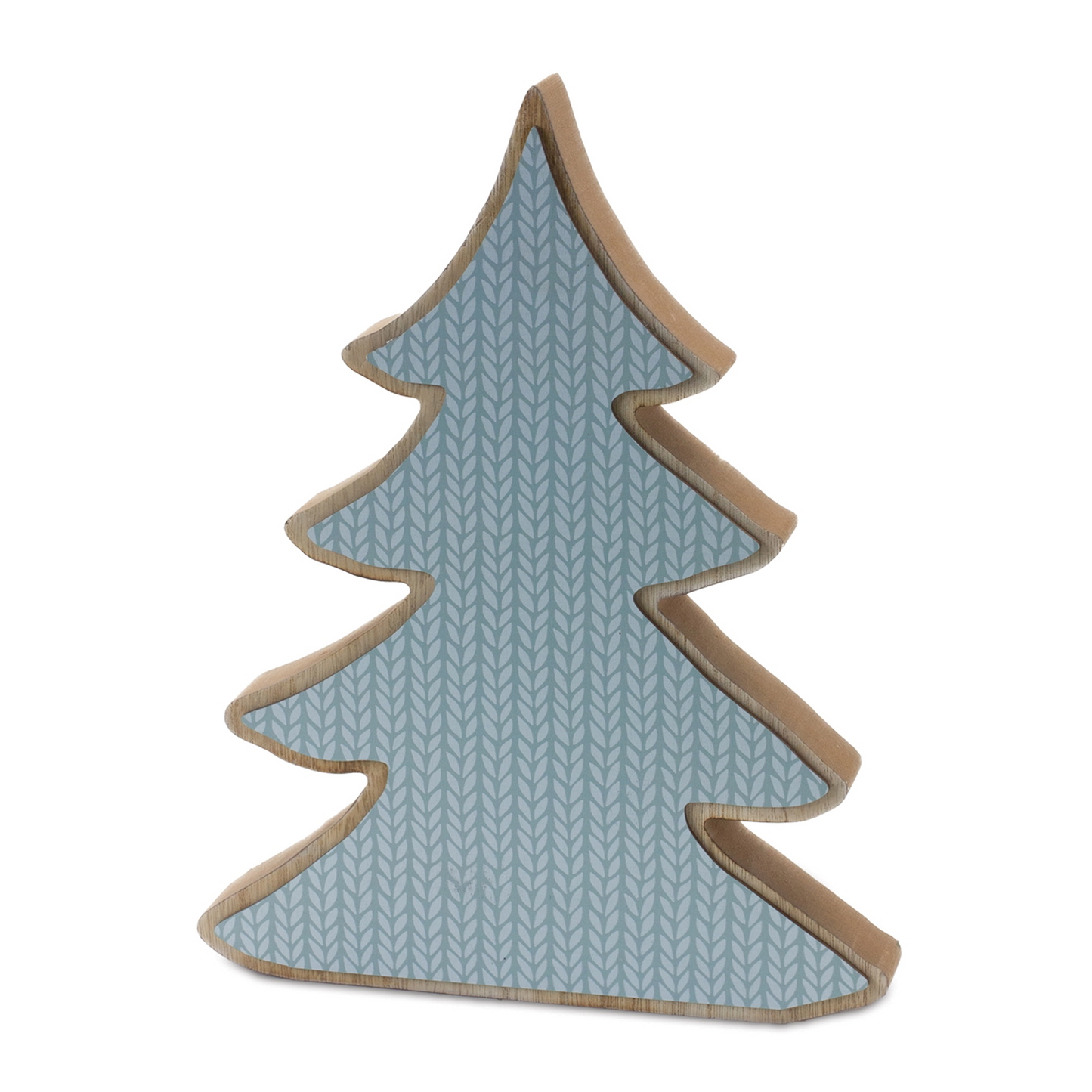 Wood Pine Tree Decor (Set of 2) -Ship Only